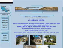 Tablet Screenshot of belleilelocations.com